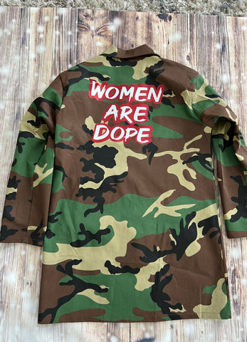 Custom Greek Camo Jacket