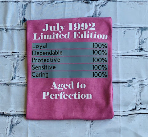 July Limited Edition